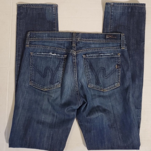 Citizens Of Humanity Ana Low Waist Straight Jeans - Picture 4 of 8